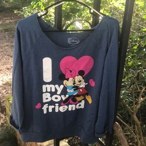 Minnie and Mickey sweater